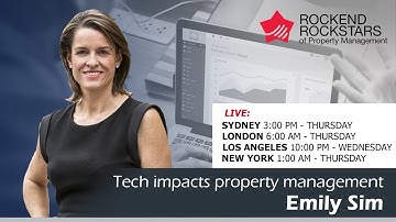 WATCH LIVE – Tech impacts property management - Emily Sim