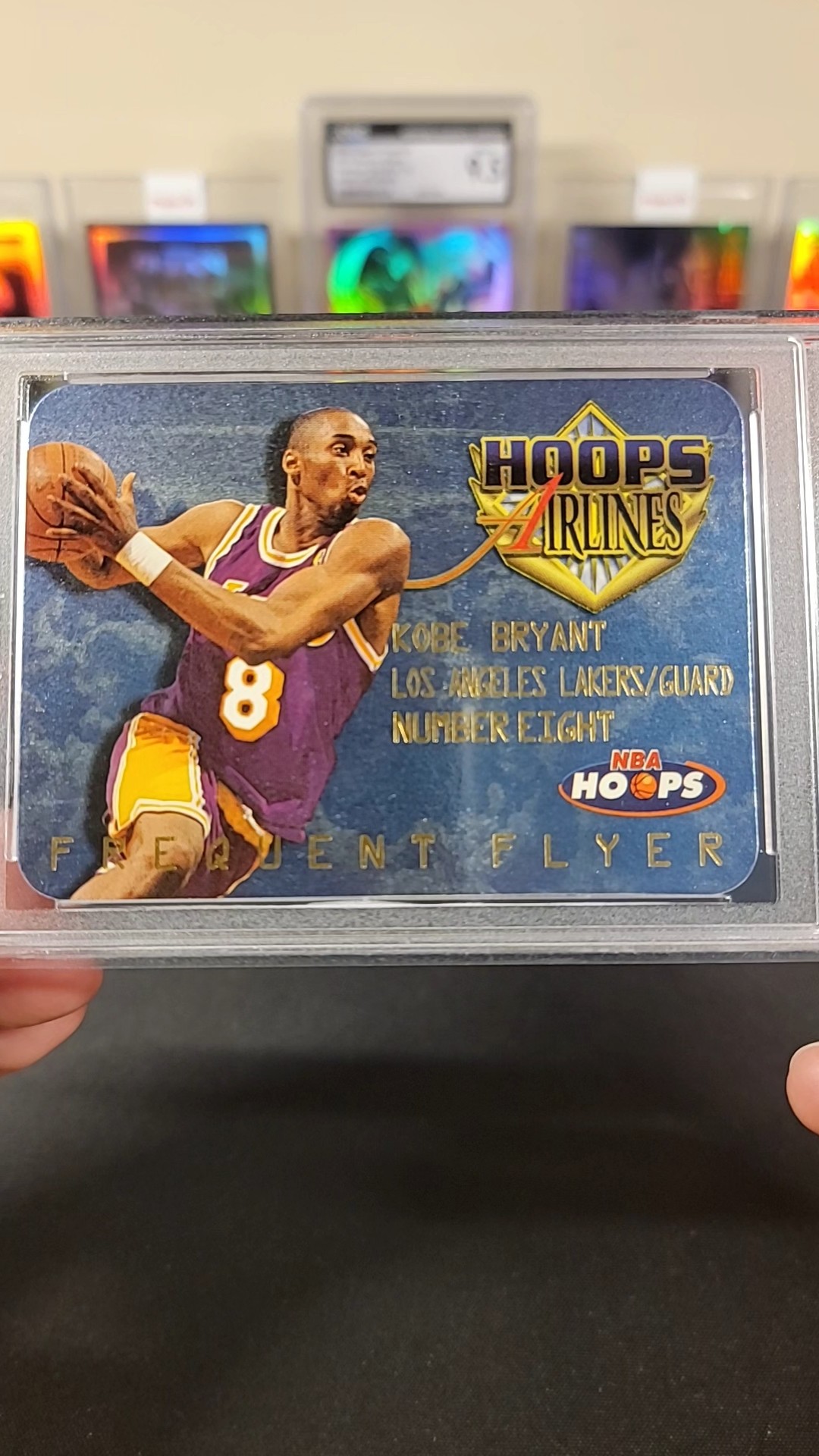 Kobe Bryant 1997-98 NBA Hoops - Frequent Flyer #TheHobbyist - YouTube