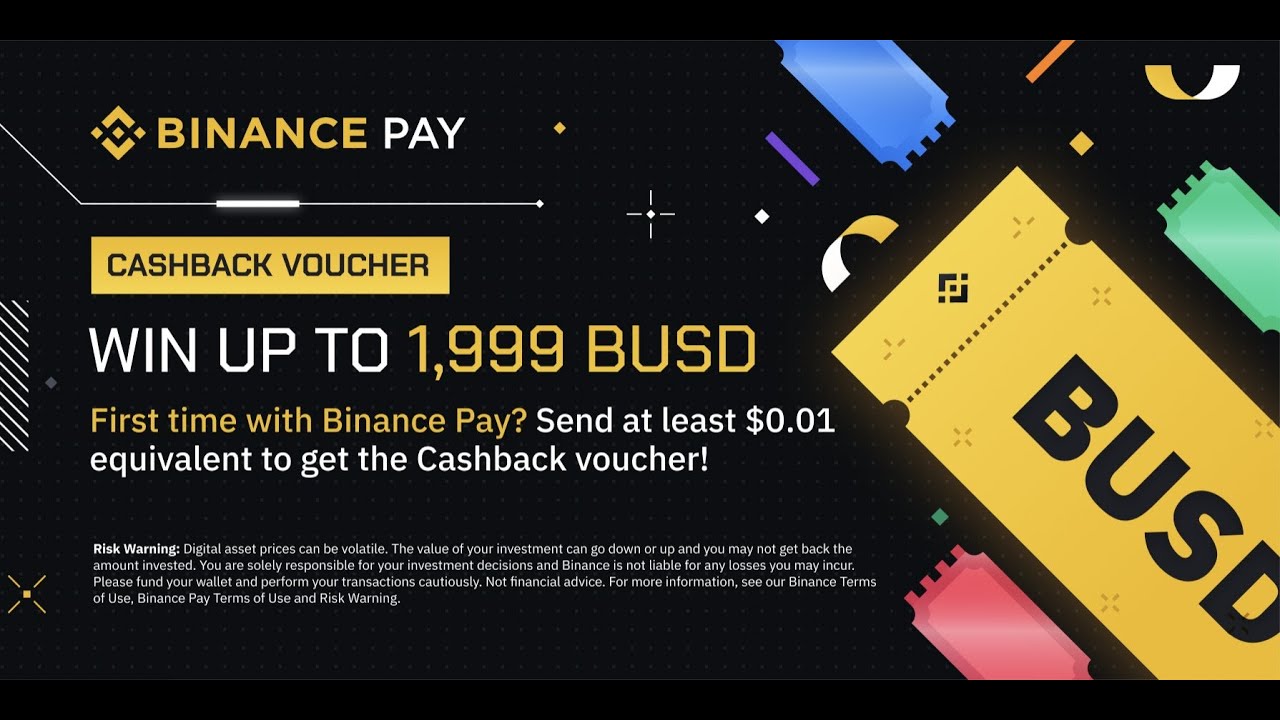 Binance New Campaign Share 220,000 BUSD in Cashback Vouchers! binance