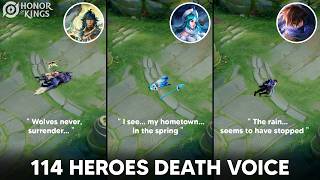 Honor of Kings | 114 Heroes De*th Voice Lines 2026 screenshot 1