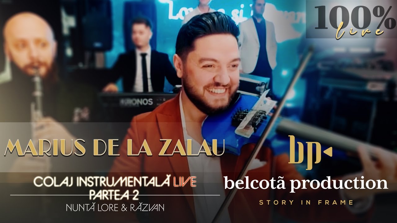 Marius De La Zalau - Colaj Instrumentala | Partea 2 | Nunta Lore & Razvan