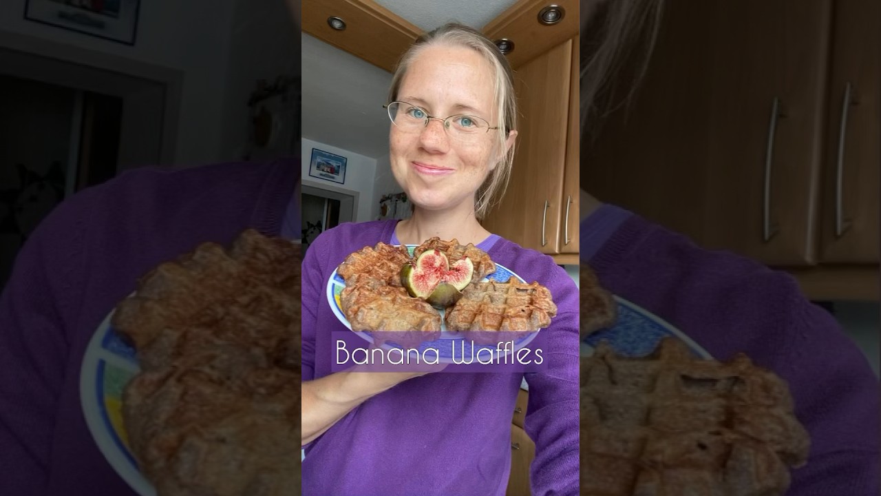 Banana Waffles. 