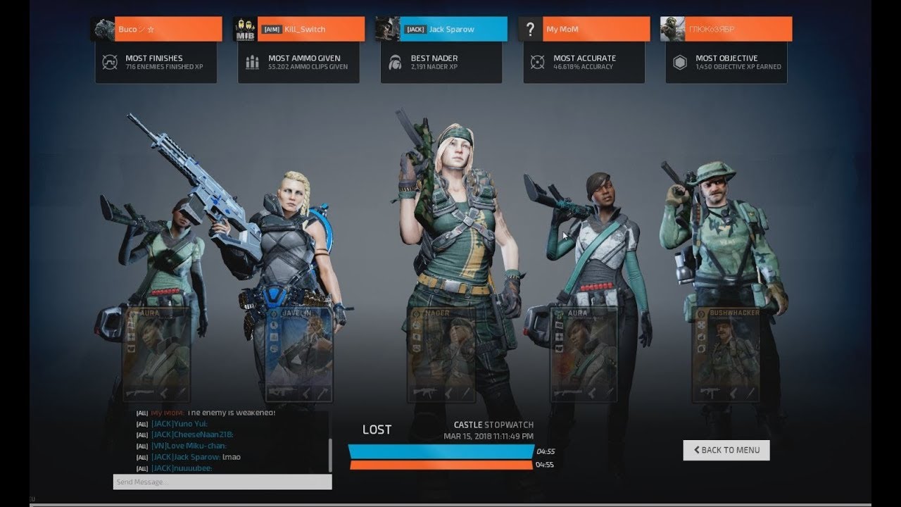 Dirty Bomb Best Nader in Ranked Match S4 Montage clip  2018-03-15