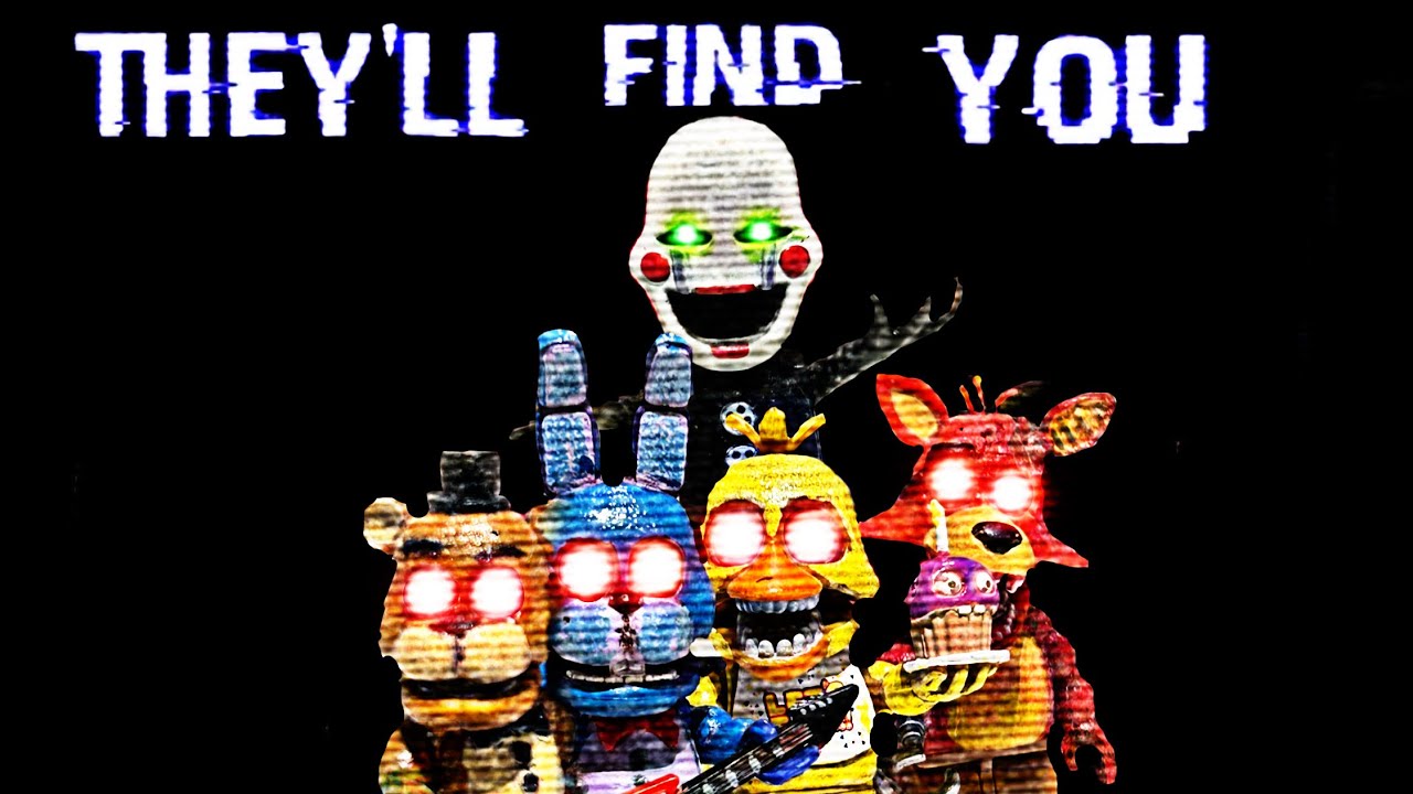 Fnaf They’ll Find You stop Motion - YouTube