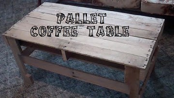 DIY Pallet Coffee Table