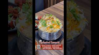 Makkah Mein Hyderabadi Biryani 😍 | Taste of Hyderabad in Saudi Arabia 🇸🇦 #reels #shorts #trending