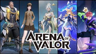 All Heroes And Skins From Arena Of Valor 2025 Part 9