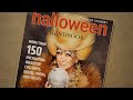 Martha Stewart Halloween Cozy Magazine Flip Through Spooky Decoration Costumes & More