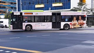 (Mediacorp Oli968 Full Body Advertisement) SG1126C(SEDEP 852) On Service 860 At Yishun Ring Road 