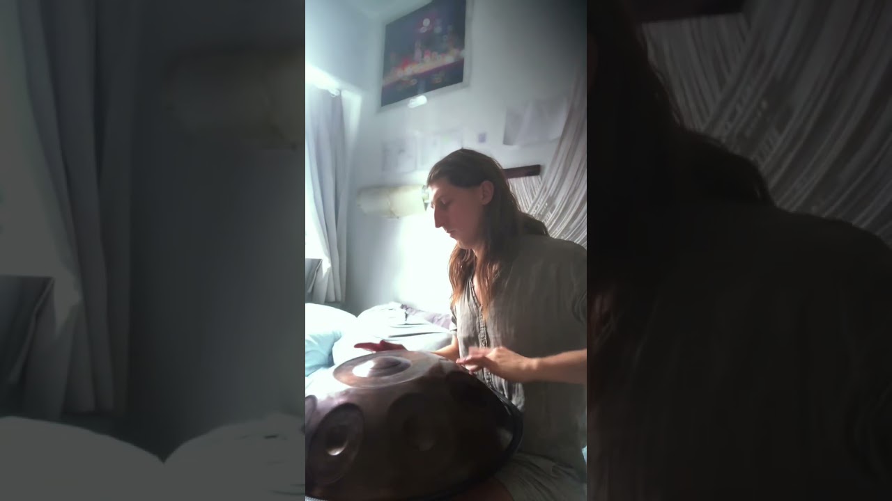 Some more lovely playing on my F2 Pygmy NovaPans Handpans #handpan #hangdrum #mindfullnesspractice