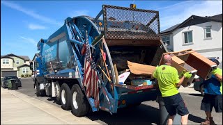 City of Elk Grove Afternoon Hand Throw Bulky Waste With @KennysTrucks & Kham
