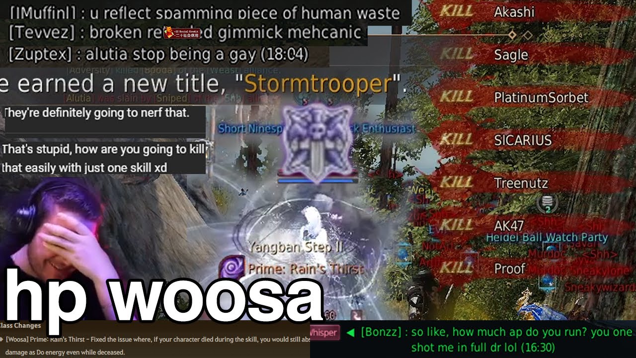 BLINK | hp woosa montage 3 | 검은사막 폭탄 우사