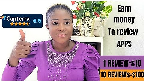 Capterra review/ how to comment & review to make money online
