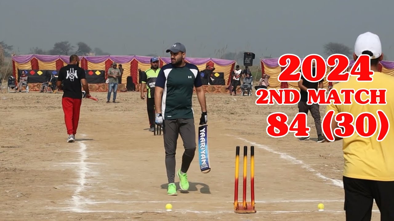 85 RUNS NEED IN 30 BALLS | 2ND MATCH OF 2024 #tapeballcricket #tapeball ...