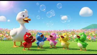 5 Little Ducks Go Exploring | Engaging 3D Nursery Rhyme Animation for Kids