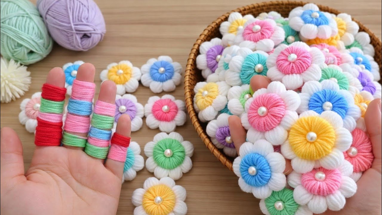 Wow 😍🌹 There's such a simple way to make roses using string🌹I make lots of these and sell them all 💰