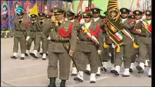 فقط دکلمه اش واسه ایران بسه،، مهم نیست طرفدار شاه هستی یا جمهوری اسلامی.Army parade of the Iran