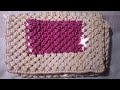 Macrame Hand Purse || #shorts