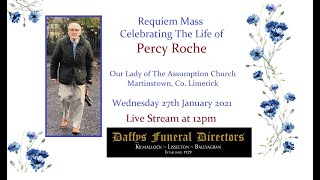 Requiem Mass for the late Percy Roche