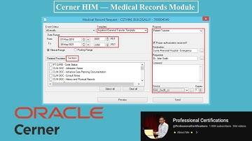 Cerner HIM — Medical Records Module