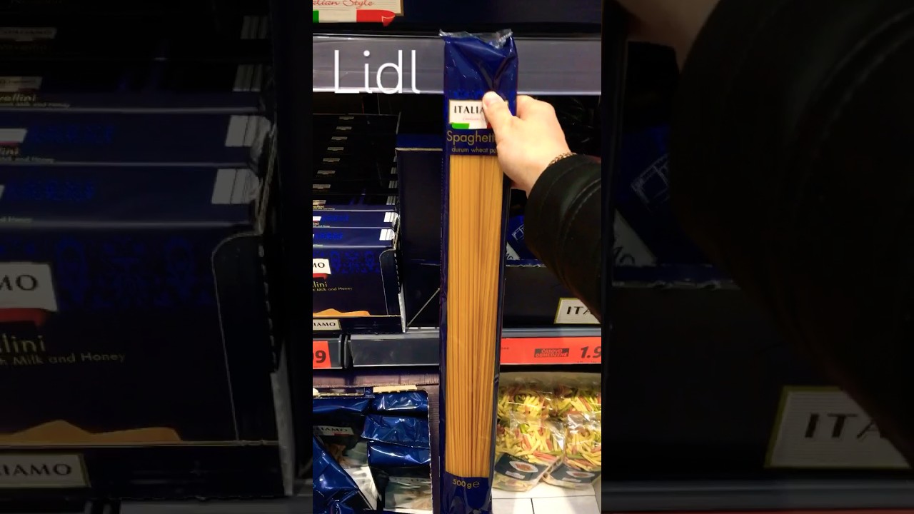 Необычные продукты в Lidl