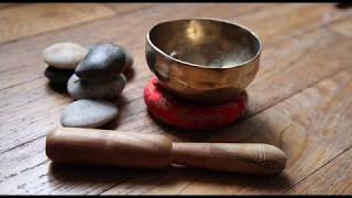 Rainfall and Tibetan Singing Bowls Meditation Relaxation Sounds