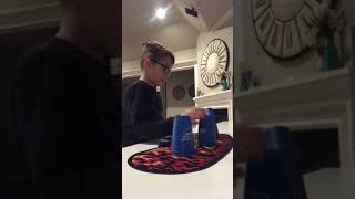 Cup stacking PB with 3-3-3+3-6-3+9 cycle