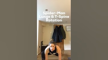 Spiderman Lunge with T Spine Rotation