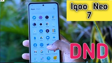 How To Enable Do Not Disturb Mode In Iqoo Neo 7,Iqoo Neo 7 Dnd Kaise Activate Karen,