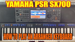 Demo Yamaha PSR SX700: Cara bermain dengan Keyboard Arranger