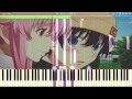 Mirai Nikki OST - Track 5 Piano Cover | Synthesia