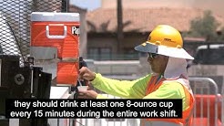 Summer Heat Safety - Water, Rest and Shade 