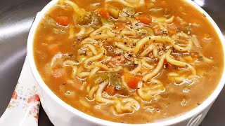 Instant Maggi Soup Recipe - झटपट मैगी सूप बनाने की आसान विधि Resimi