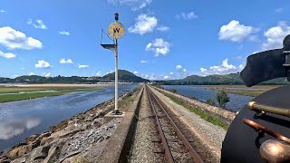 A day on the Ffestiniog Railway (Rheilffordd Ffestiniog)  Driver, Passenger & Lineside Views