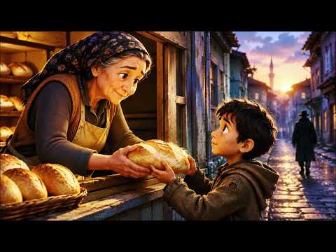 YETİM ÇOCUĞU HER SABAH EKMEKLE DOYURAN FIRINCI KADIN… SAKLADIĞI SIR ORTAYA ÇIKTI.