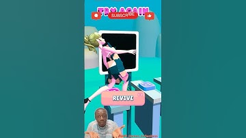 ASMR Tippy Toe Try Again😂 | tippy toe 3D #shorts #tippytoe #satisfying  #asmr #reaction #remix