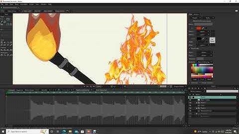 How to Animate Burning Fire with Moho | Moho Pro Tutorial: Burning Fire and Particle layers
