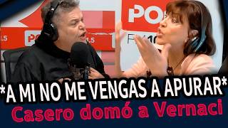 ALFREDO CASERO le frenó el carro a la kuka de VERNACI