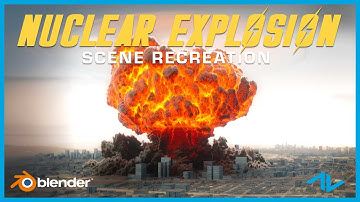 Create a Nuclear Explosion in Blender with FREE VDB Shader!