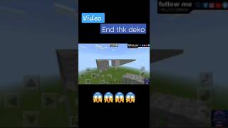 HOW TO CRAFT TOWER #short #minecraftvideo