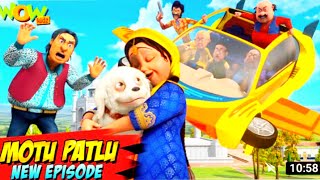 Motu Patlu New Episode 2022 | Missing Doggy | Funny Cartoon | Wow kids screenshot 5