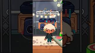 Jacob’s night routine 🫶🏽🎮👾💤 #tocaboca #toca_chelsea #tocaaesthetichousetour #toca
