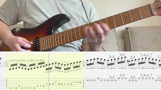 Hexatonic Harmonic Minor Scale Lick - Intermediate Guitar Tab | Lesson | Tutorial