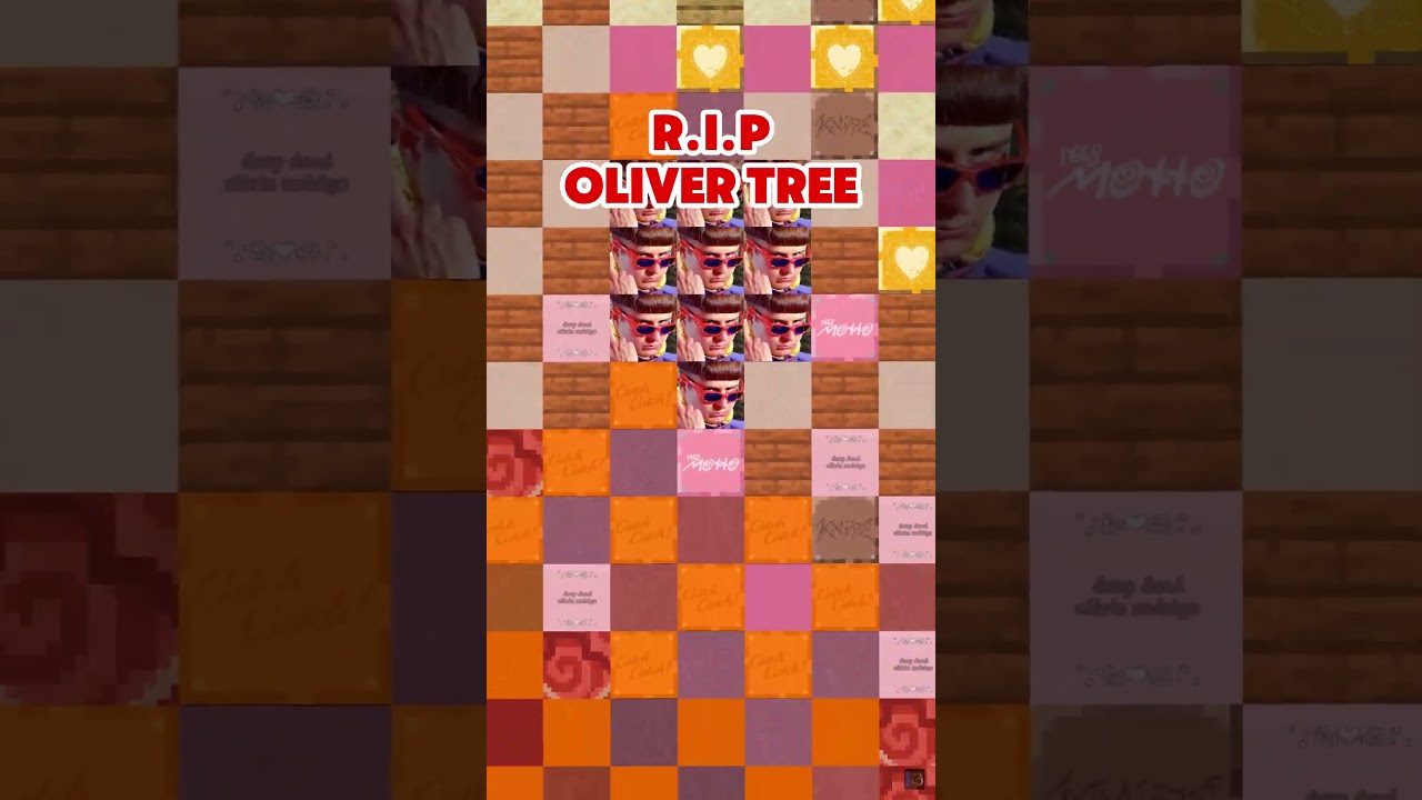 R.I.P Oliver Tree | Pixel Art in Minecraft