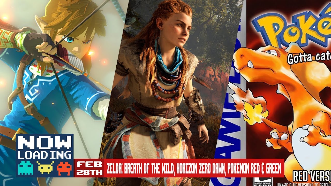 Legend of Zelda: Breath of the Wild, Horizon Zero Dawn and more on Now Loading - YouTube