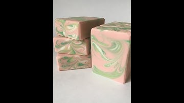 The Making of Cucumber Melon Type Cold Process Soap