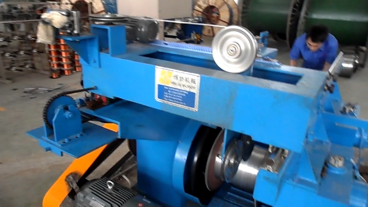 HXE 10DL Aluminum Rod Breakdown Machine201710211 YouTube