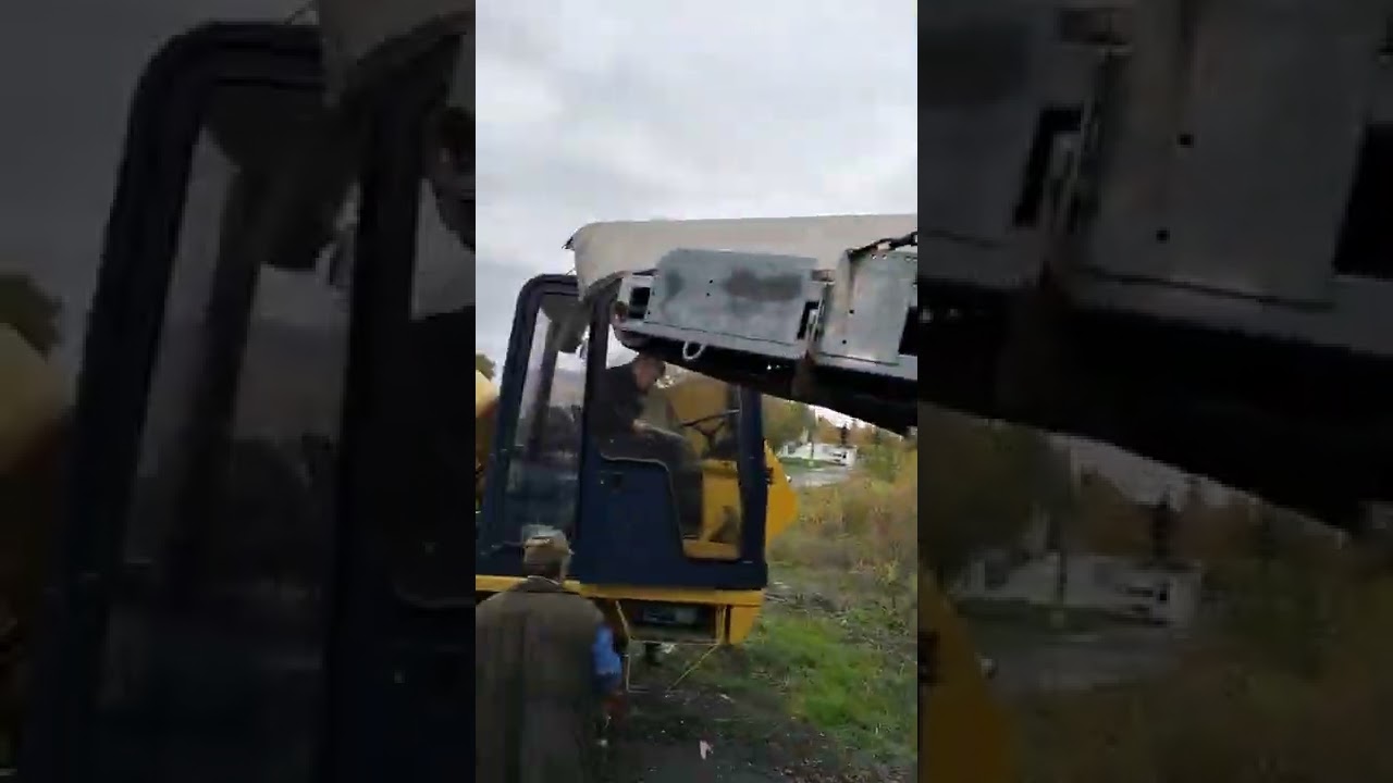 Прицепная уборочная машина