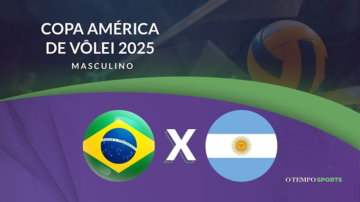 BRASIL X ARGENTINA - AO VIVO E COM IMAGENS - COPA AMÉRICA DE VÔLEI MASCULINO 2025