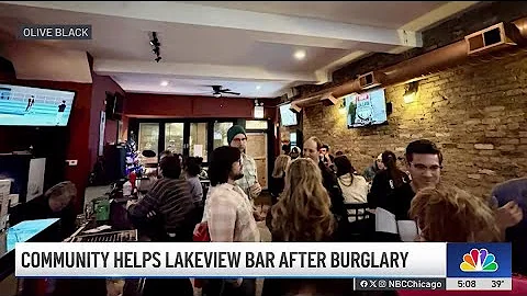 Masked men steal ATM, gifts for families in need from Lakeview bar